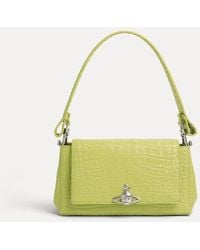 Vivienne Westwood - Hazel Medium Handbag Emboss Croc Leather - Lyst