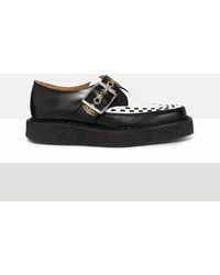 Vivienne Westwood - Point Toe Monk Shoe Brush Leather/Veget - Lyst
