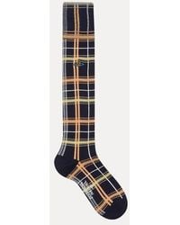 Vivienne Westwood - Multicheck High Sock Multicheck - Lyst