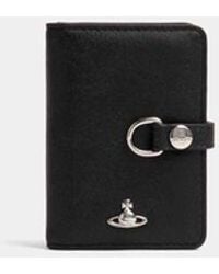 Vivienne Westwood - Vertical Flap Card Holder Leather - Lyst