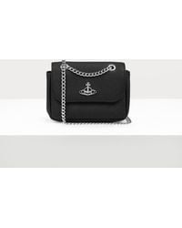 Vivienne Westwood - Saffiano Biogreen Small Purse With Chain - Lyst