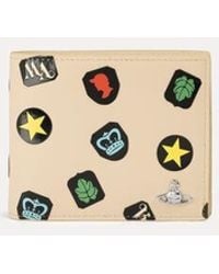 Vivienne Westwood - Bifold Wallet Printed Leather - Lyst