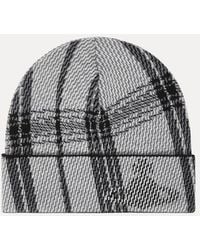Vivienne Westwood - Tartan Beanie Bi Tartan - Lyst