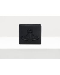 Vivienne Westwood - Billfold Wallet Smooth Leather Injected Orb - Lyst