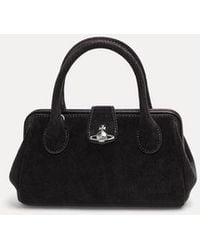Vivienne Westwood - Pamela Small Handbag Suede Leather - Lyst