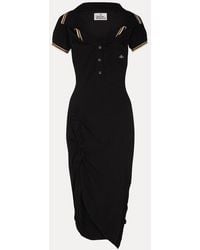 Vivienne Westwood - Long Monday Pulling Dress Solid Piquet - Lyst