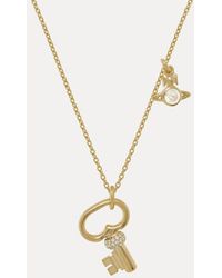 Vivienne Westwood - Baya Pendant Necklace Cubic Zirconia - Lyst