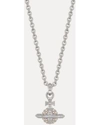 Vivienne Westwood - Small Mayfair Orb Pendant Necklace Preciosa Crystals - Lyst
