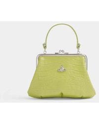 Vivienne Westwood - Granny Frame Purse Emboss Croc Leather - Lyst