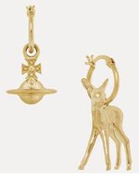 Vivienne Westwood - Monette Small Earrings Swarovski Crystals - Lyst