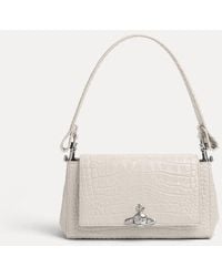 Vivienne Westwood - Hazel Medium Handbag Emboss Croc Leather - Lyst