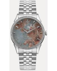 Vivienne Westwood - Spring Cherub Watch Stainless Steel - Lyst