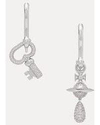 Vivienne Westwood - Ovidia Earrings Cubic Zirconia - Lyst