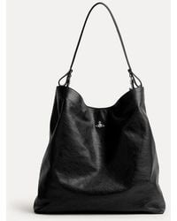 Vivienne Westwood - Lottie Large Shoulder Bag Supple Leather - Lyst