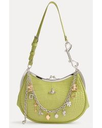 Vivienne Westwood - Charm Frame Purse Emboss Croc Leather - Lyst