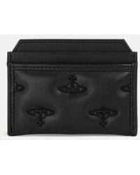 Vivienne Westwood - Flat Card Holder Multi Orb Soft Pu - Lyst