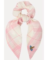 Vivienne Westwood - Large Scrunchie Coquette Check - Lyst