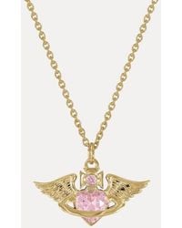 Vivienne Westwood - Galena Pendant Necklace Cubic Zirconia - Lyst