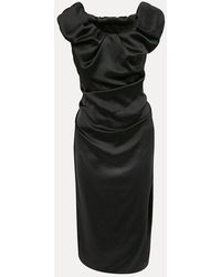 Vivienne Westwood - Ginnie Amber Satin Dress - Lyst