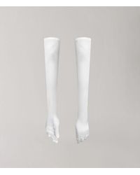 Vivienne Westwood - Classic Satin Opera Gloves 43Cm - Lyst