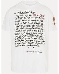 Vivienne Westwood - Art Heart Classic T-Shirt Cotton - Lyst