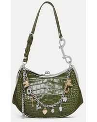 Vivienne Westwood - Charm Frame Purse Emboss Croc Leather - Lyst