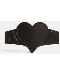 Vivienne Westwood - Heart Corset Belt Shiny Leather - Lyst