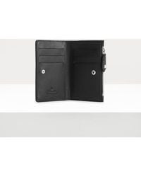 Vivienne Westwood - Crocodile Slim Flap Card Holder Leather - Lyst