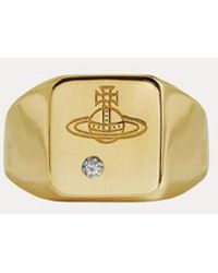 Vivienne Westwood - Carlo Ring Cubic Zirconia - Lyst