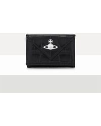 Vivienne Westwood - Envelope Billfold Emboss Croc Leather - Lyst