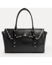 Vivienne Westwood - Bettina Medium Handbag Smooth Leather + Studs 1 - Lyst