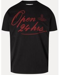 Vivienne Westwood - Open 24 Hours Classic T-Shirt Cotton - Lyst