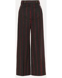 Vivienne Westwood - Waisted Lauren Trousers Brushed Hair Stripe - Lyst