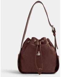 Vivienne Westwood - Stacey Bucket Bag Supple Leather - Lyst