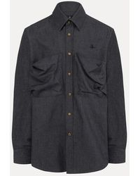 Vivienne Westwood - Achilles Overshirt Co. Linen Chambray - Lyst