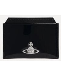 Vivienne Westwood - Flat Card Holder Patent Pu - Lyst