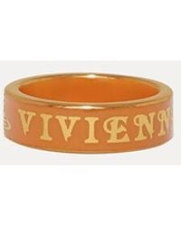 Vivienne Westwood - Conduit Street Ring Stainless Steel - Lyst