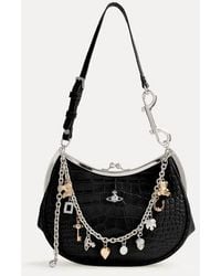 Vivienne Westwood - Charm Frame Purse Emboss Croc Leather - Lyst
