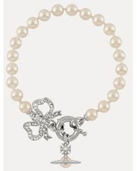 Vivienne Westwood - Rigoberta Pearl Bracelet - Lyst