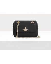 Vivienne Westwood - Saffiano Small Purse With Chain - Lyst