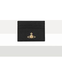 Vivienne Westwood - Flat Card Holder Faux Leather - Lyst