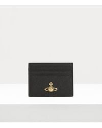 Vivienne Westwood - Flat Card Holder Faux Leather - Lyst