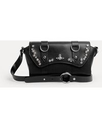 Vivienne Westwood - Kimmy Crossbody Smooth Leather + Studs 1 - Lyst