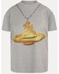 Vivienne Westwood - Orb Classic T-Shirt Cotton - Lyst