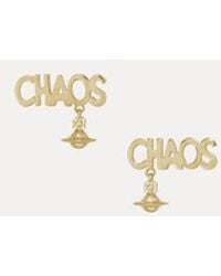 Vivienne Westwood - Chaos Stud Earrings Swarovski Crystals - Lyst