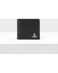 Vivienne Westwood - Saffiano Man Wallet With Coin Pocket - Lyst