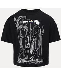 Vivienne Westwood - Charming Oversized Box T-Shirt Cotton - Lyst