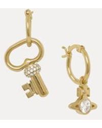 Vivienne Westwood - Baya Earrings Cubic Zirconia - Lyst