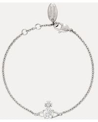 Vivienne Westwood - Reina Small Bracelet Cubic Zirconia - Lyst