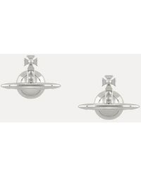 Vivienne Westwood - Solid Orb Earrings - Lyst